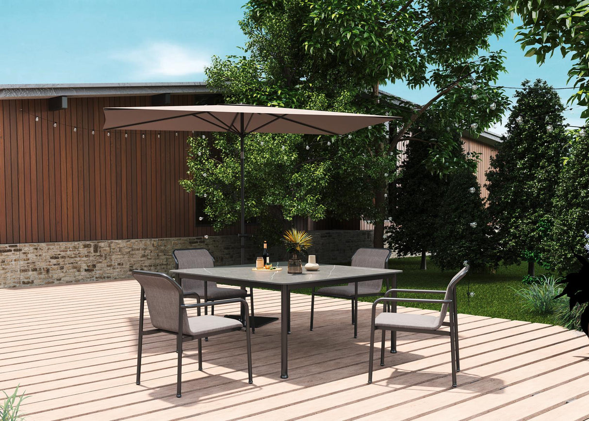 Ambiente Bild Royal Garden Royal Cico L Gartentisch 152x152 cm Fairstone-Keramik