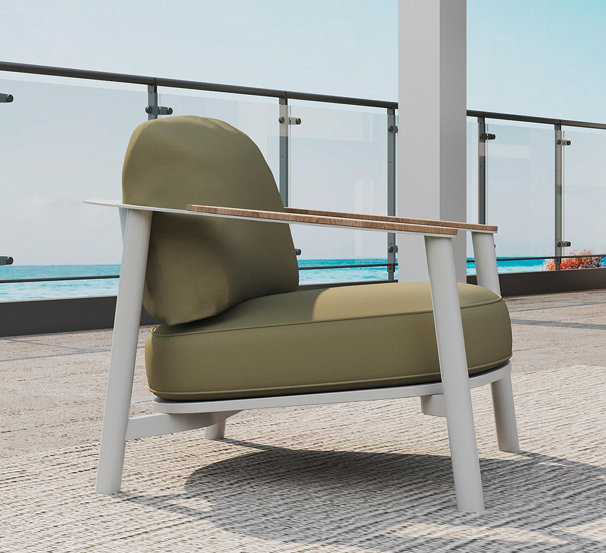 Gartensessel Seite Royal Garden Royal Kemo Gartenlounge Set 4-tlg Sunbrella Teakholz