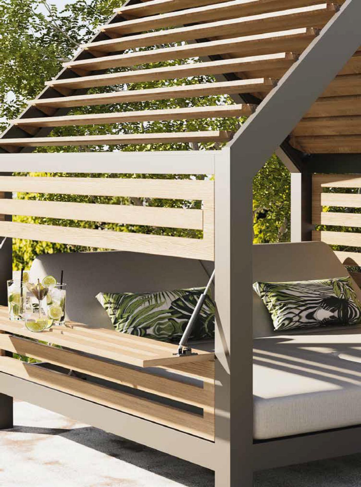 Details Royal Garden Royal Daybed Deluxe Gartenbett