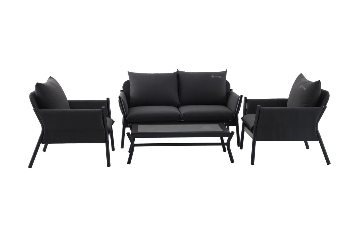 Royal Garden Royal Valea Gartenlounge Set 4-tlg. Sunbrella