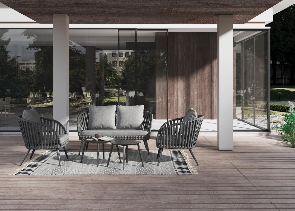 Ambientebild creador Cordo Gartenlounge Set 5-tlg. Rope