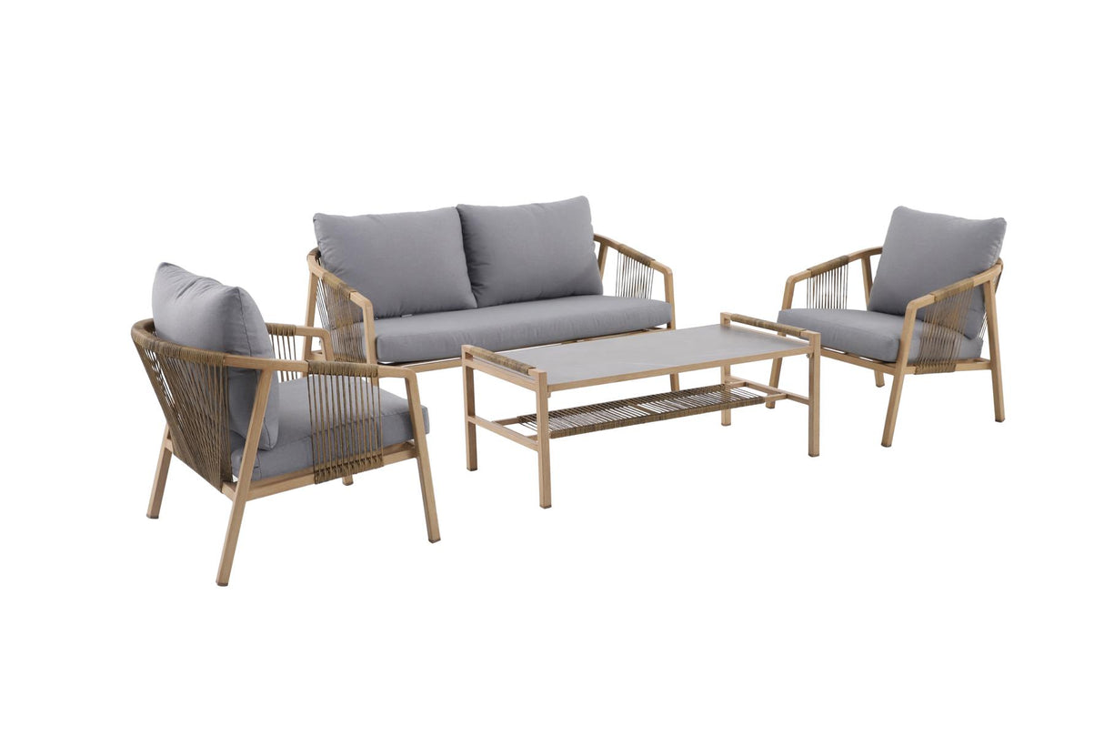 creador Kanto Gartenlounge-Set 4-teilig