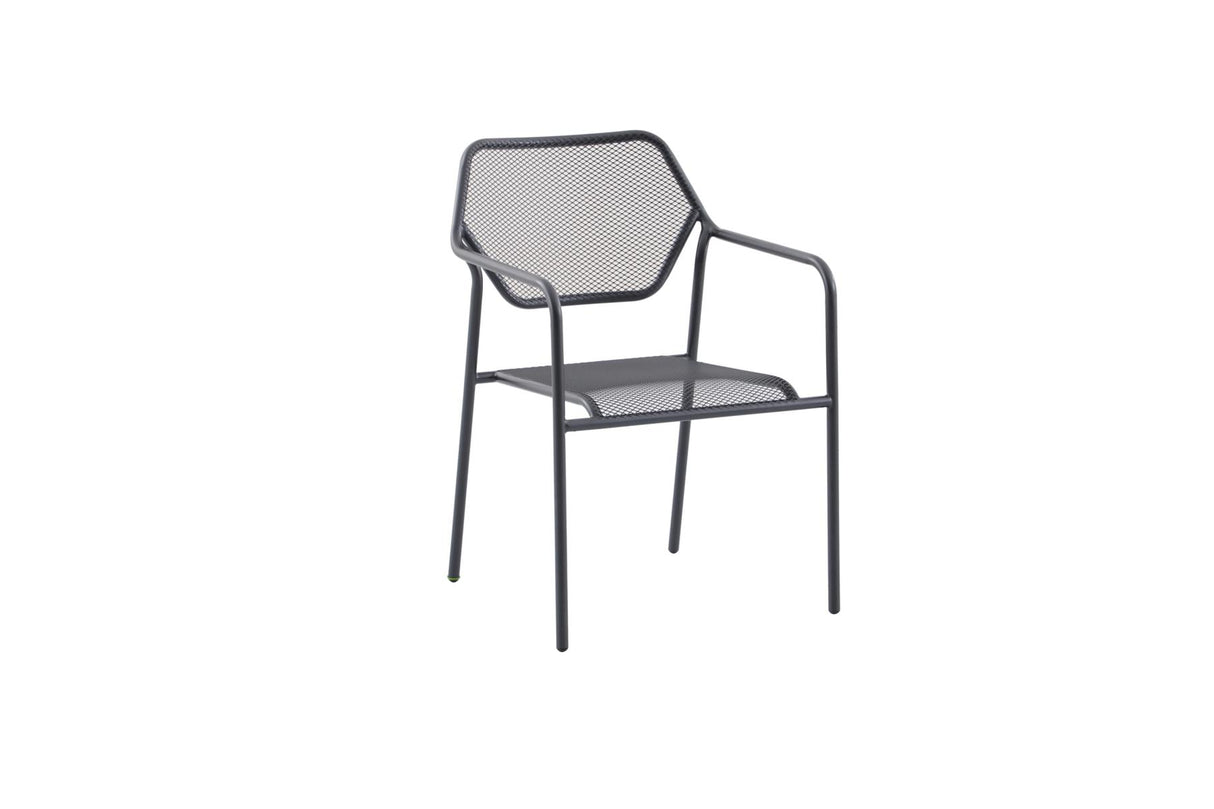 MWH Bruno stapelbarer Gartenstuhl Streckmetall