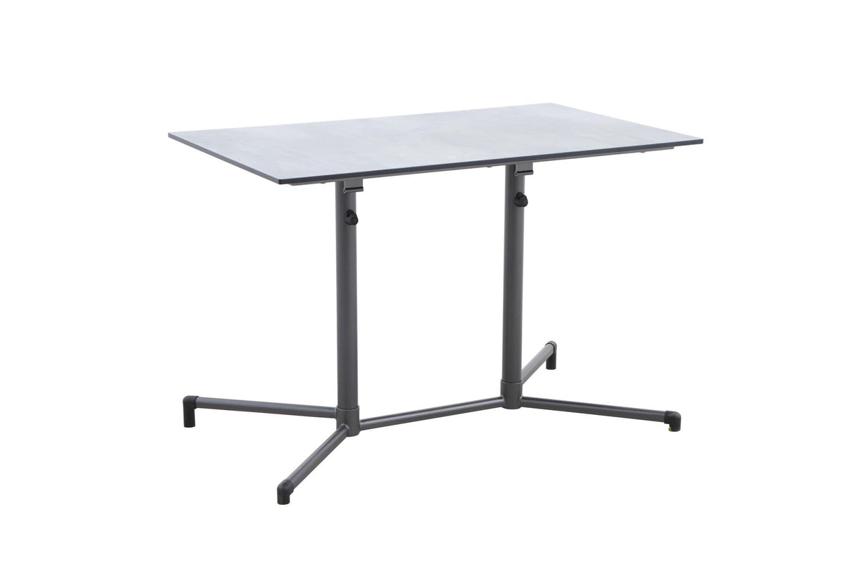 MWH Flip 110 klappbarer Gartentisch rechteckig