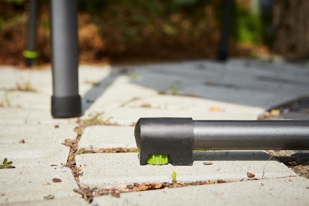 Verstellbar MWH Flip 70 klappbarer Gartentisch rund