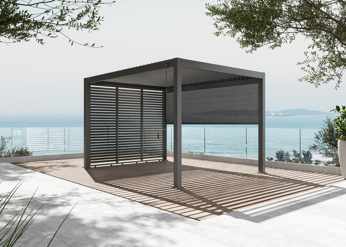 Seitenbild creador Lino Aluminium Pergola 3x3