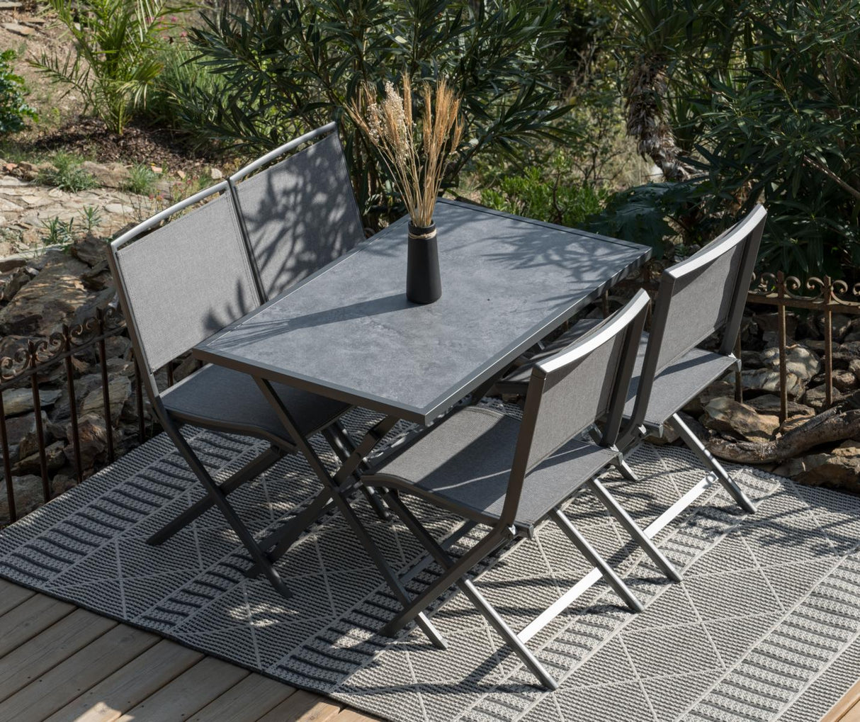 creador Ara Balkonstuhl mit Piquey Tisch