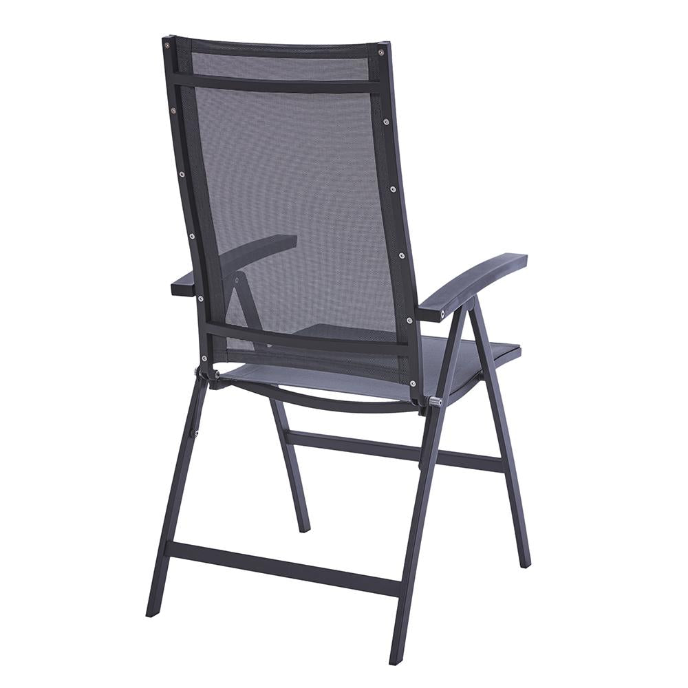 Rückenansicht Diamond Garden Valencia Hochlehner Schwarz