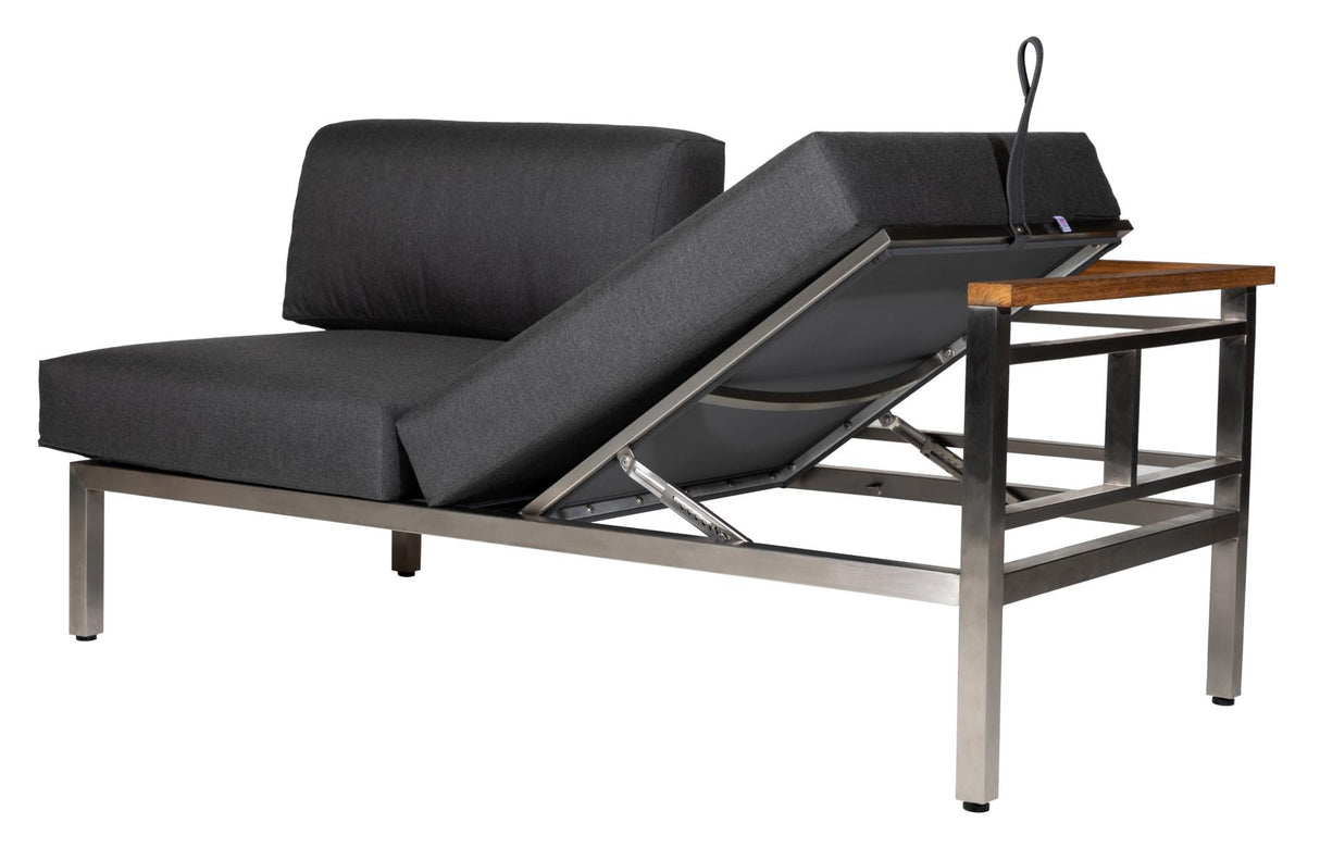 Aufgeklappt Diamond Garden Gomera Modullounge lange Ecke rechts