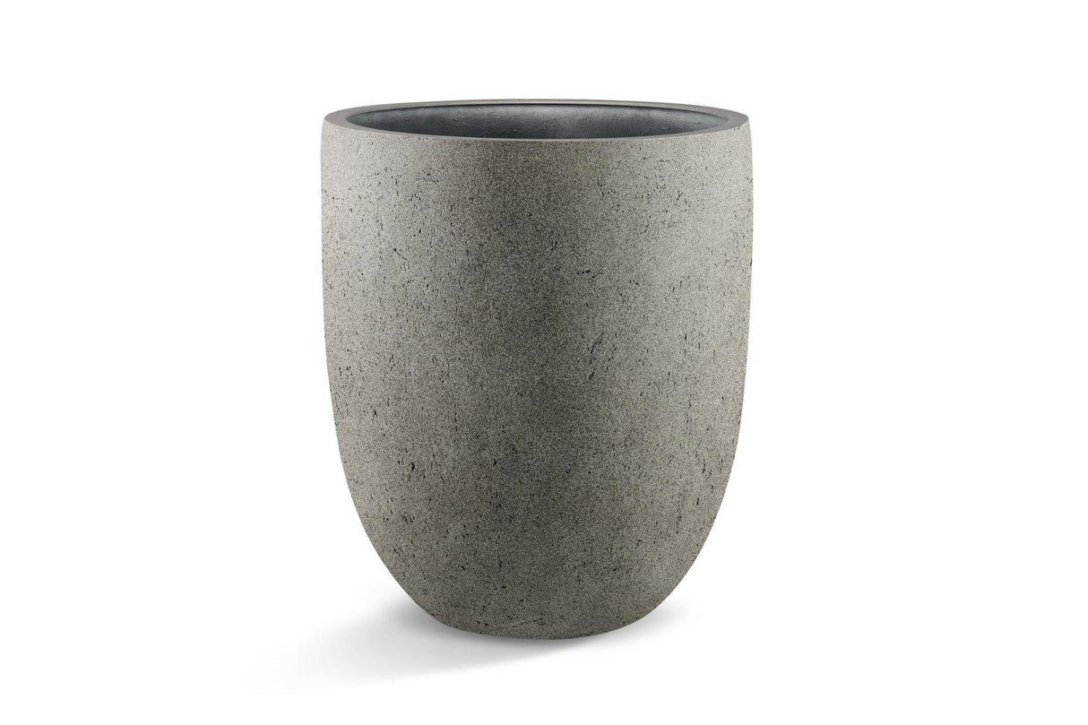 Luca Lifestyle Grigio Tall Egg Pot Pflanzenkübel Betonoptik 88x103