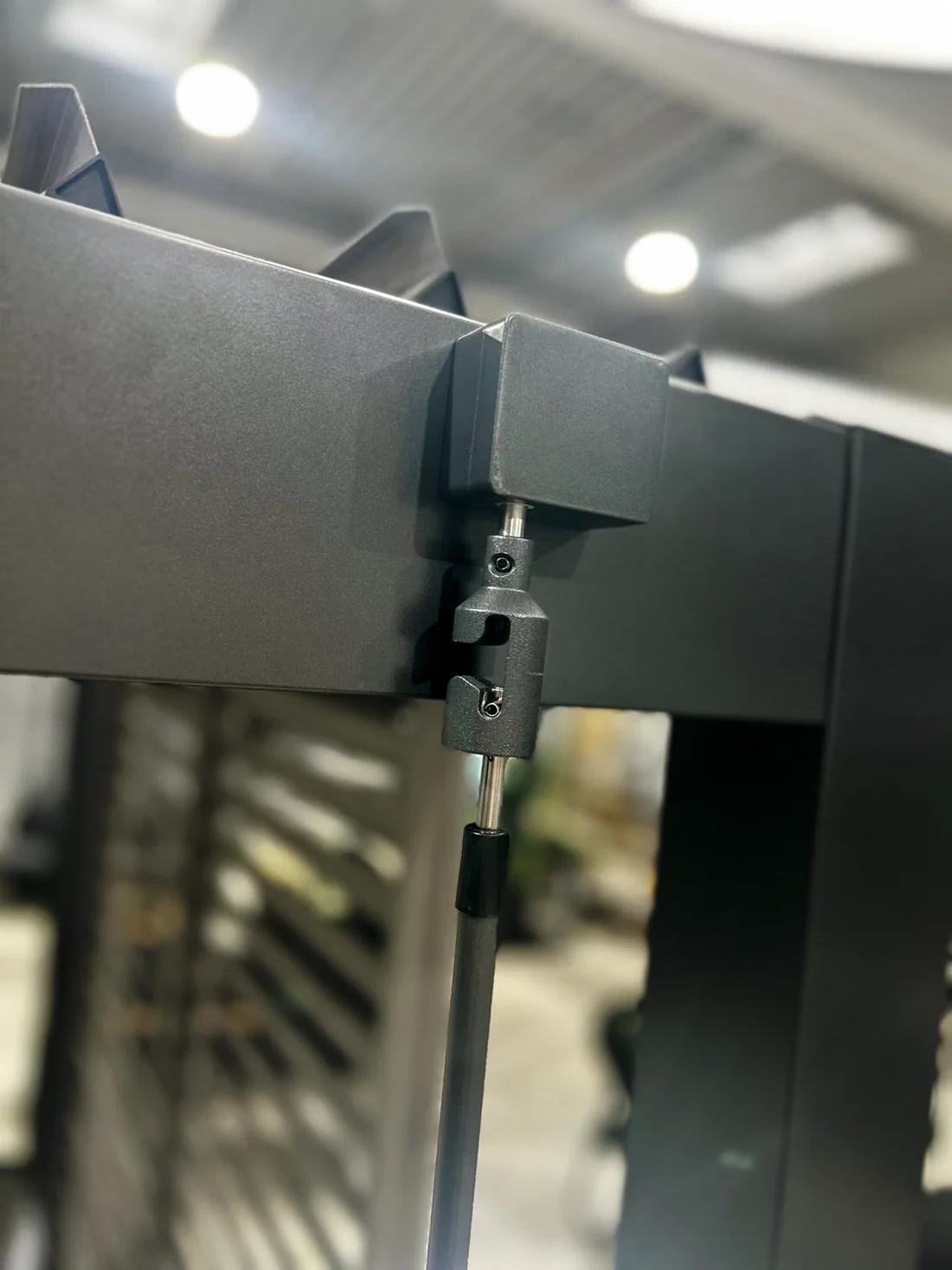 Details Kurbel MWH Grillzebo Grill Pergola mit Lamellenwand