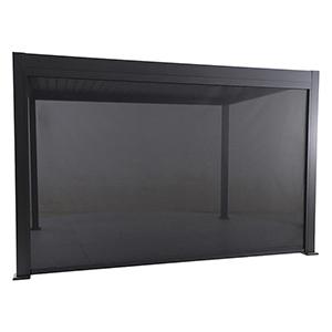 MWH Abierto Seitenmarkise 3,71 x 1 x 2,34 m