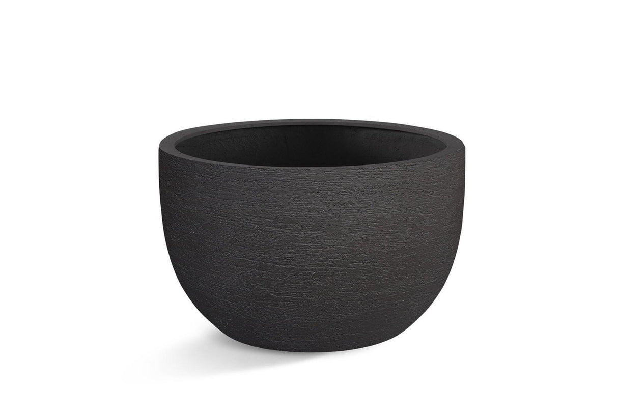 Luca Lifestyle Terreno New Pflanzschale in niedriger Ei-Form Erde