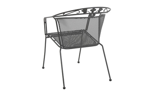 Rücksicht Royal Garden Royal Elegance Gartenstuhl aus Streckmetall