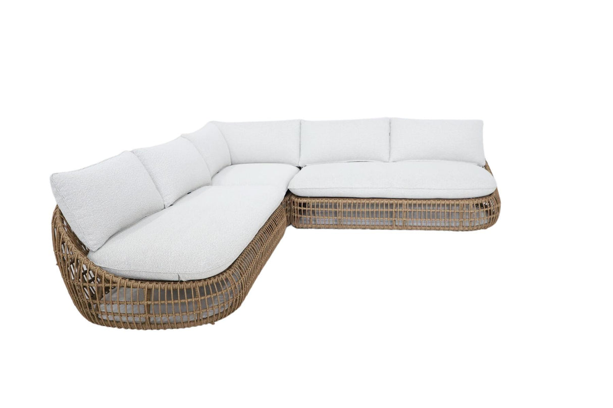 Royal Garden Norden Aluminium Ecklounge Sand Rattan