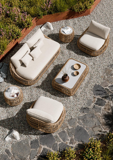 Ambientebild Royal Garden Norden Lounge-Set Sand mit Fairstone Tisch
