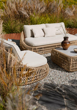 Detailbild Royal Garden Norden Lounge-Set Sand mit Fairstone Tisch