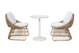 Royal Garden Norden Balkonset 3-teilig mit 2 Stühlen & rundem Tisch Ø60 cm