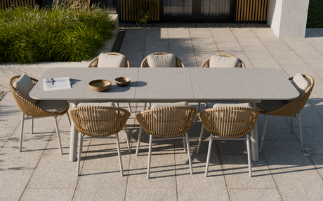 Ambientebild Royal Garden Free Gartentisch Set Fairstone ausziehbar
