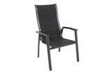 Royal Garden Richmond Stapelsessel Anthrazit mit Dry Foam Polsterung