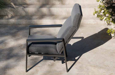 Seite Royal Garden Focosa verstellbarer Gartensessel aus Aluminium mit Gasdruckfeder