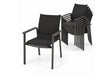 Royal Garden Focosa Stapelstühle 8er Set Anthrazit
