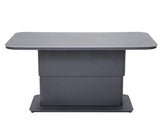 Royal Garden Focosa Loungetisch höhenverstellbar Anthrazit hochgestelt