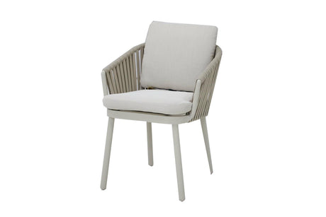 Royal Garden Vila Nova Gartenstuhl mit Seilbespannung und Kissen