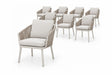 Royal Garden Vila Nova Gartenstuhl 8er Set Sand
