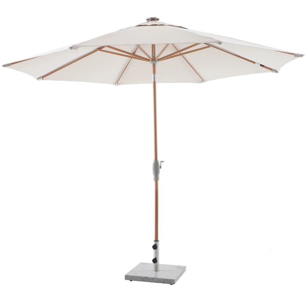 Royal Garden Coro LED Sonnenschirm 300 cm Seitensicht