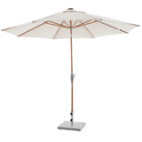 Royal Garden Coro LED Sonnenschirm 300 cm Seitensicht