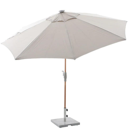 Royal Garden Coro LED Sonnenschirm 300 cm Draufsicht