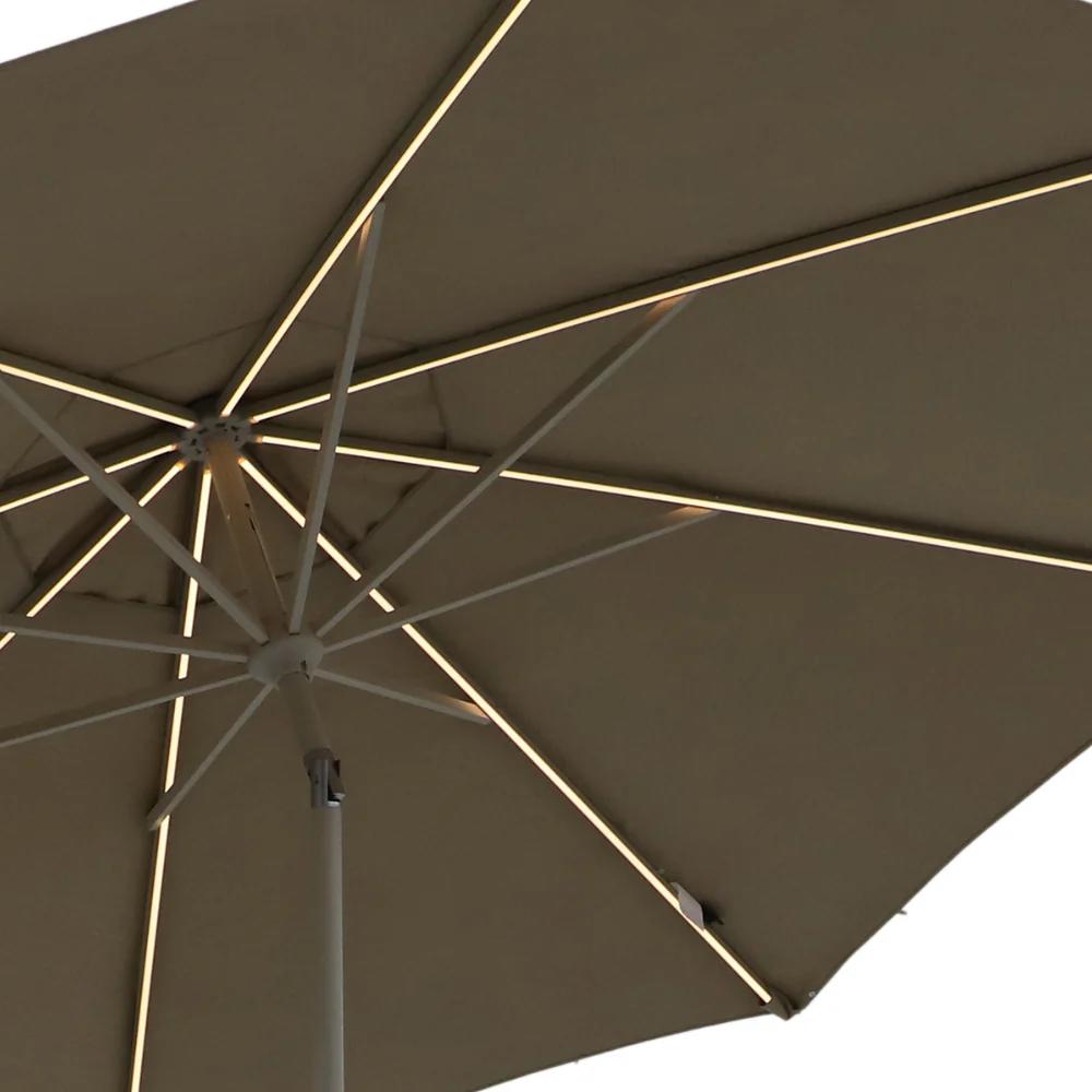 Royal Garden Coro LED Sonnenschirm LED Details