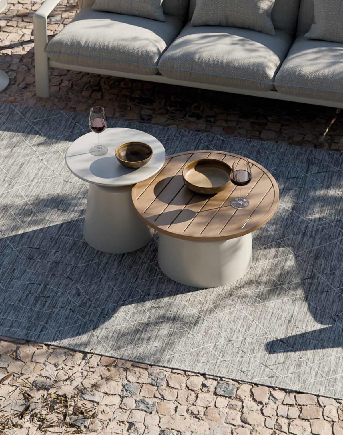 Ambientebild Royal Garden Pi Loungetisch Set 2er rund