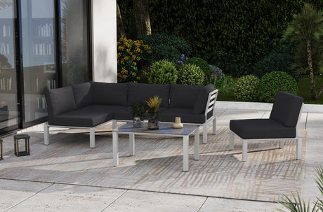 Erweitertungsmodul MWH Widoo Gartenlounge Loungeset Silber