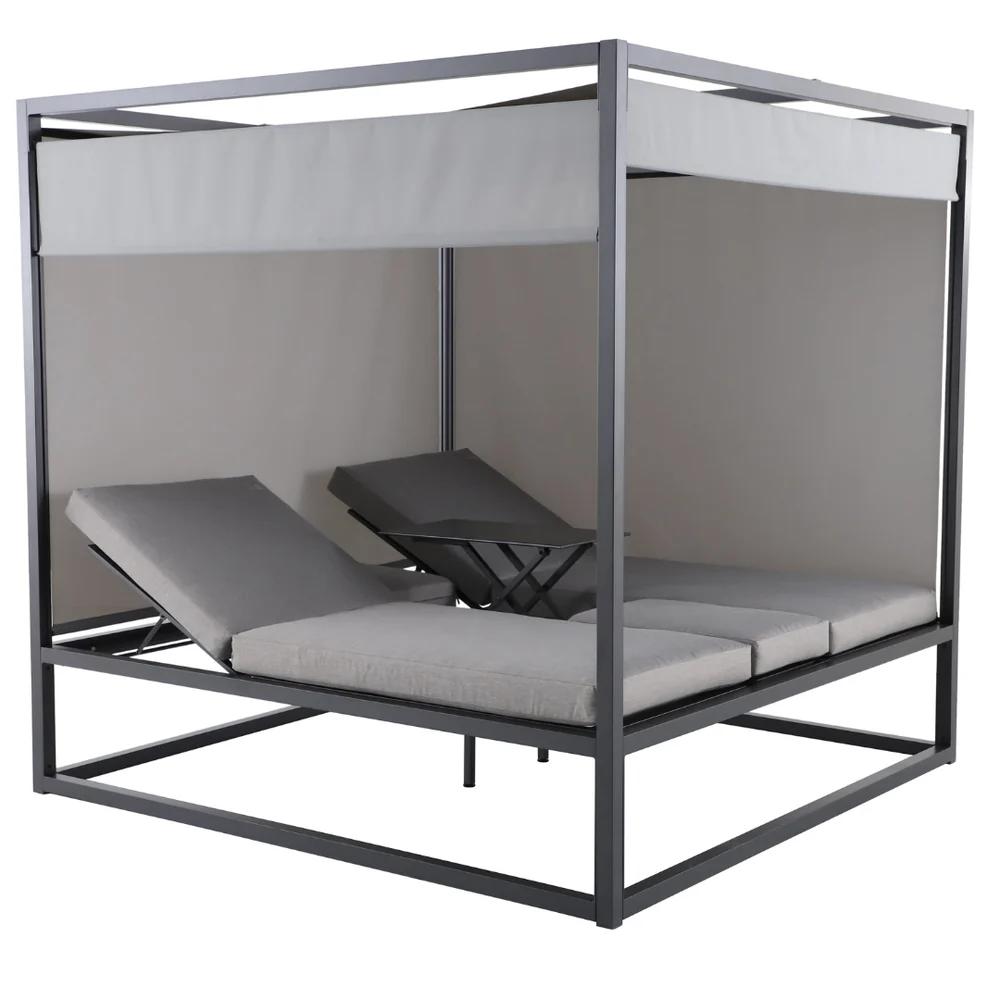Cubico Ansicht diagonal mit Tisch