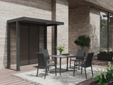 Ambientebild MWH Verona stapelbarer Gartenstuhl Aluminium