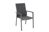 MWH Verona stapelbarer Gartenstuhl Aluminium