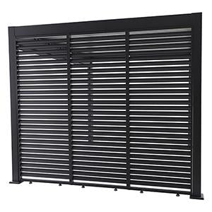 creador Lino Aluminium Lamellenwand Set für Pergola