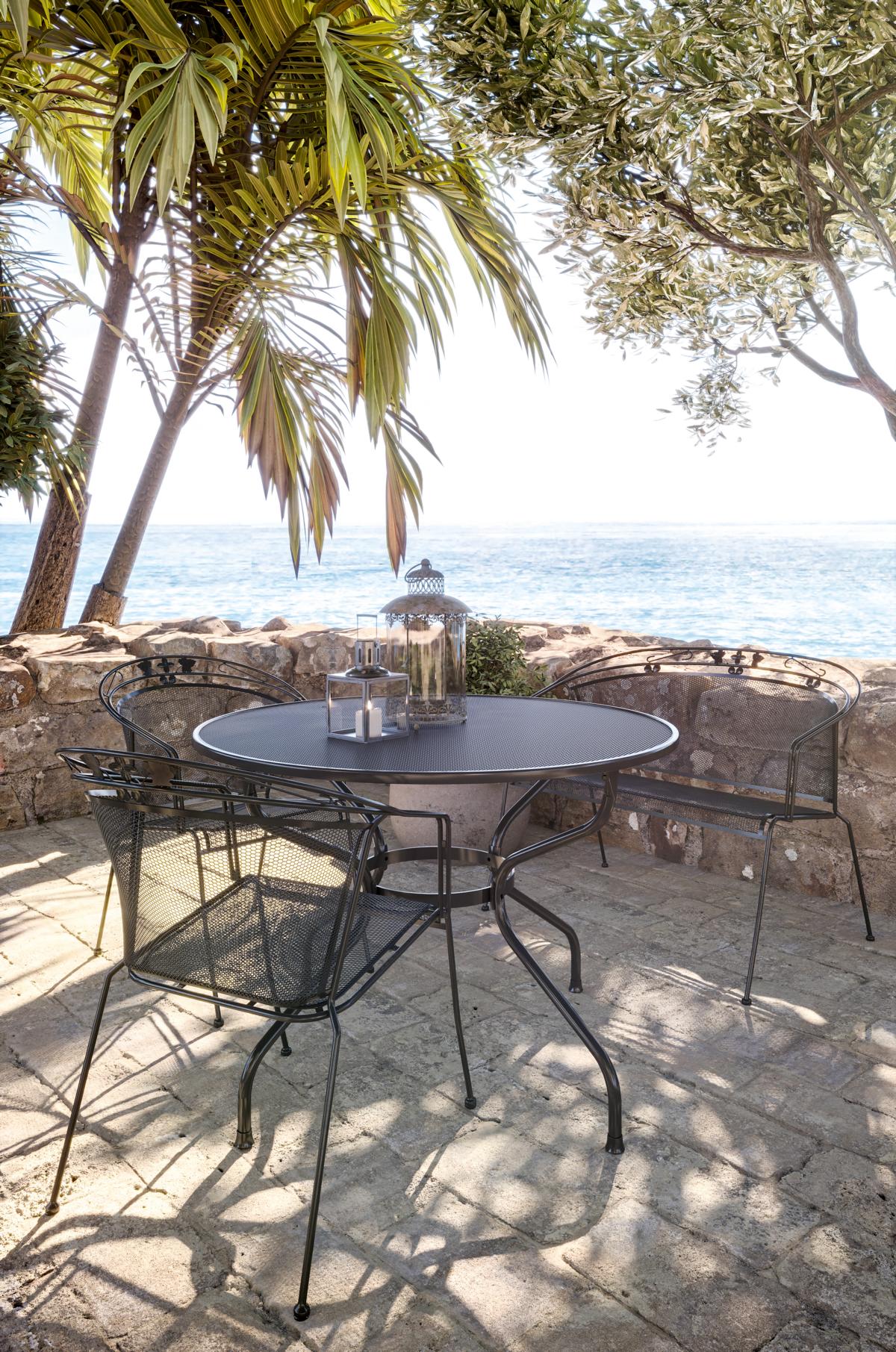 Royal Garden Royal Elegance Gartenstuhl aus Streckmetall