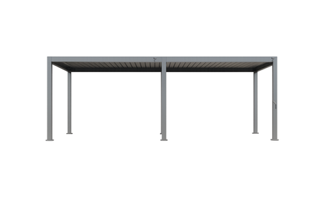 creador Lino Aluminium-Pergola 3×6 m mit pulverbeschichtetem Rahmen