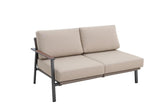 MWH Prado Loungeset 2-Sitzer Sofa Armlehne rechts