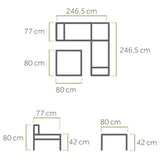 Gartenmöbel Aluminium Elements