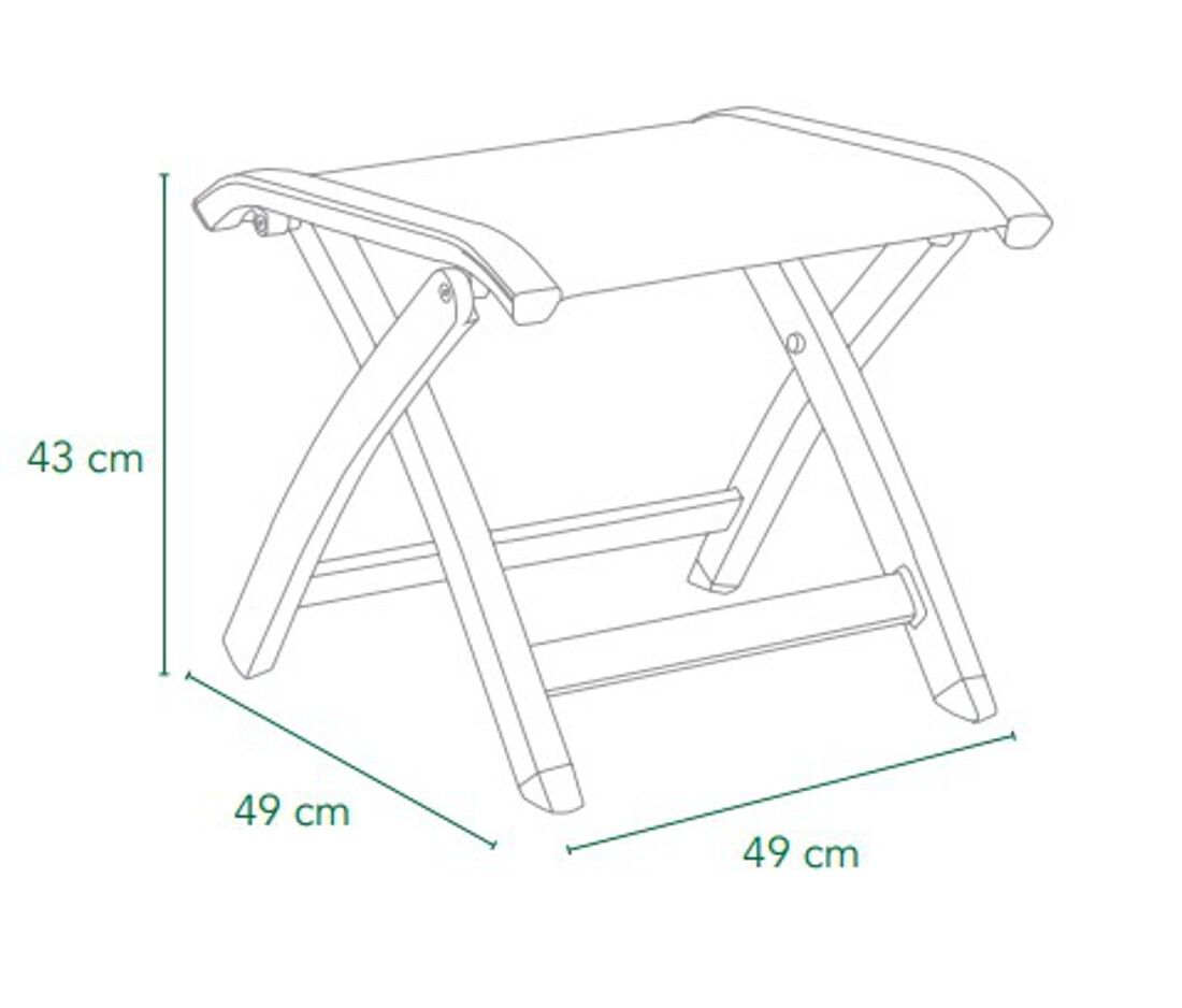 Maße Royal Kensington Plus Hocker