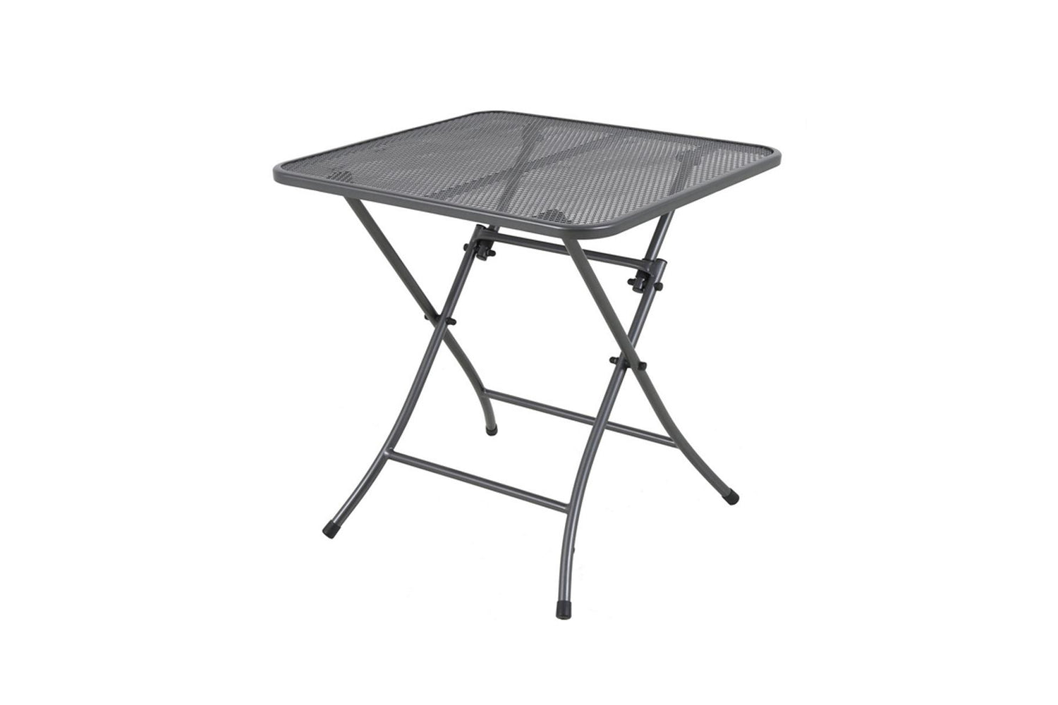 MWH Cafe Latte Streckmetall Klapptisch 70 x 70