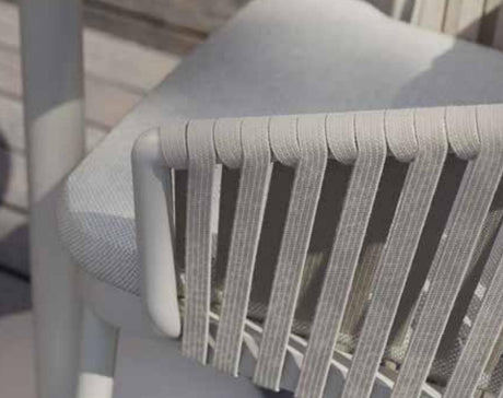 Detail Royal Garden Vila Nova Gartenstuhl mit Seilbespannung und Kissen