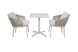 Royal Garden Urban Balkonset 3-teilig mit Klapptisch und 2 Stühlen Sand