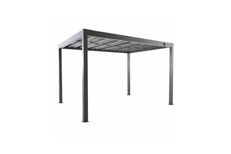 creador Semi Aluminium Pavillon 3×4 m mit Lamellendach in Holzoptik