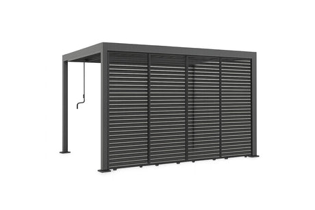 creador Semi Aluminium Lamellenwand 4 m für Pergola